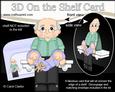 3D on the Shelf Card Kit - Edgar New Grandad of Baby Twins