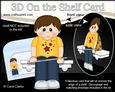 3D on the Shelf Card Kit - Little Flute Player Boy Olly