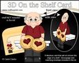 3D on the Shelf Card Kit - Jammy Dodger Old Man Dick