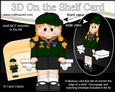 3D on the Shelf Card Kit - Little Cub Scout Julee