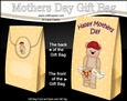 3D Austin Bear's Flowers for Mum Mothers Day Gift Bag