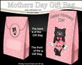 3D Little Cat's Heart for Mum Mothers Day Gift Bag Mini Kit
