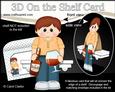 3D on the Shelf Card Kit - Little Brandy Man Alec