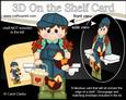 3D on the Shelf Card Kit - Little Chicken Farmer Harri
