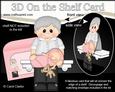 3D on the Shelf Card Kit - Maynard New Grandad of Baby Girl