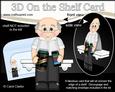 3D on the Shelf Card Kit - Beer & Mobile Phone Old Man Garth
