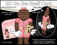 3D on the Shelf Card Kit - Little Ethnic New Baby Girl Ronna