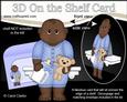 3D on the Shelf Card Kit - Little Ethnic New Baby Boy Daryn