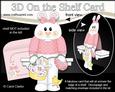 3D on the Shelf Card Kit - Easter Bunny's Bunny Basket & Egg