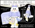 3D on the Shelf Card Kit - Easter Bunny's Bunny Basket & Egg