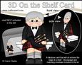 3D on the Shelf Card Kit - Scottish Bagpipe Player Kade