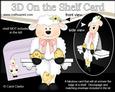 3D on the Shelf Card Kit - Little Easter Lamb & Chicks