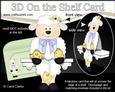 3D on the Shelf Card Kit - Little Easter Lamb & Chicks