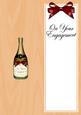 Large Dl Engagement Champers in a Box Insert