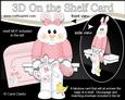 3D on the Shelf Card Kit - Little Easter Bunny's Bunny & Egg