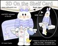 3D on the Shelf Card Kit - Little Easter Bunny's Bunny & Egg