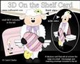 3D on the Shelf Card Kit - Little Easter Lamb's Easter Egg