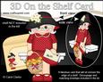 3D on the Shelf Card Kit - Gossip Galz Mum Francie's Flowers