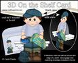 3D on the Shelf Card Kit - Little Rambler Boy Nathanial