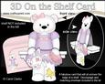 3D on the Shelf Card Kit - Livvy Bear's Easter Bunny & Egg