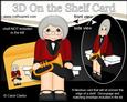 3D on the Shelf Card Kit - Trumpet Player Old Lady Lois
