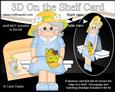 3D on the Shelf Card Kit - Gossip Galz Cupcake Celia