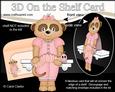 3D on the Shelf Card Kit - Cute Little Baby Meerkat Natalya
