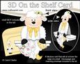 3D on the Shelf Card Kit - Little Easter Lamb's Bunny & Egg