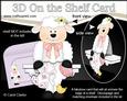 3D on the Shelf Card Kit - Little Easter Lamb's Bunny & Egg