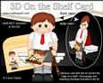 3D on the Shelf Card Kit - Recorder Player Schoolboy Troy
