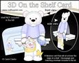 3D on the Shelf Card Kit - Austin Bear's Easter Bunny Basket