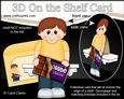 3D on the Shelf Card Kit - Little Chocolate Bar Boy Codi