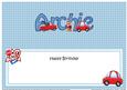Large Dl Birthday Archie Cars Insert