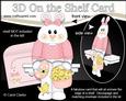 3D on the Shelf Card Kit - Easter Bunny's Chick Basket & Egg
