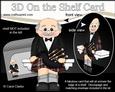 3D on the Shelf Card Kit - Scottish Bagpipe Old Man Iver