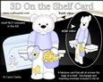 3D on the Shelf Card Kit - Austin Bear's Easter Chick Basket