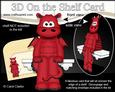 3D on the Shelf Card Kit - Little Friendly Dragon Titan