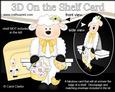 3D on the Shelf Card Kit - Easter Lamb's Bunny Basket & Egg