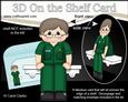 3D on the Shelf Card Kit - Little Nhs Paramedic Gus