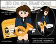 3D on the Shelf Card Kit - Little French Horn Player Lin