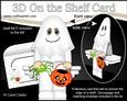 3D on the Shelf Card Kit - Little Fancy Dress Ghost Spyro