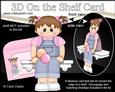3D on the Shelf Card Kit - Little Lollipop Toddler Babette