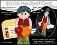 3D on the Shelf Card Kit - Village Show Pumpkin Prize Fabian