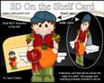 3D on the Shelf Card Kit - Village Show Pumpkin Prize Jayna