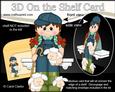 3D on the Shelf Card Kit - Little Sheep Farmer Chantell