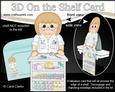 3D on the Shelf Card Kit - Dentist or Dental Nurse Nicolle