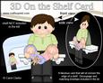 3D on the Shelf Card Kit - Ben New Daddy of Baby Twins
