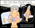 3D on the Shelf Card Kit - June New Grandma of Baby Twins
