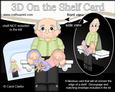 3D on the Shelf Card Kit - Edgar New Grandad of Baby Twins