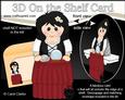 3D on the Shelf Card Kit - Little Gypsy Fortune Teller Rodi